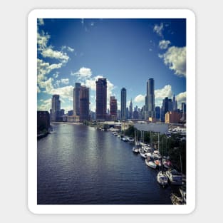 Manhattan Skyline New York City Magnet